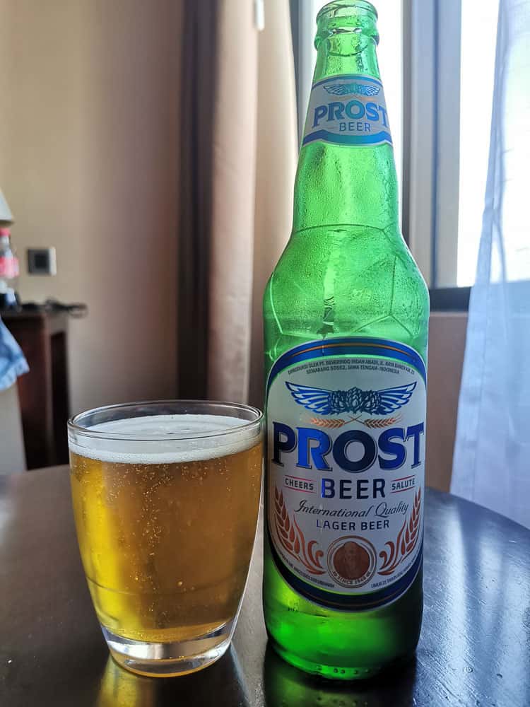 Prost indonesia beer