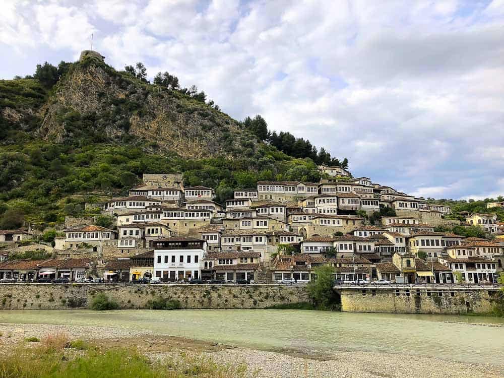 the charming town of Berat in Albania