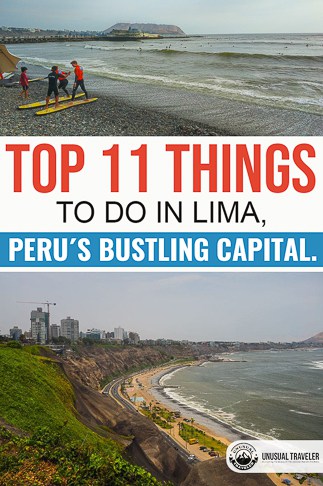 Travel guide to Lima the capital and largest city in Peru.