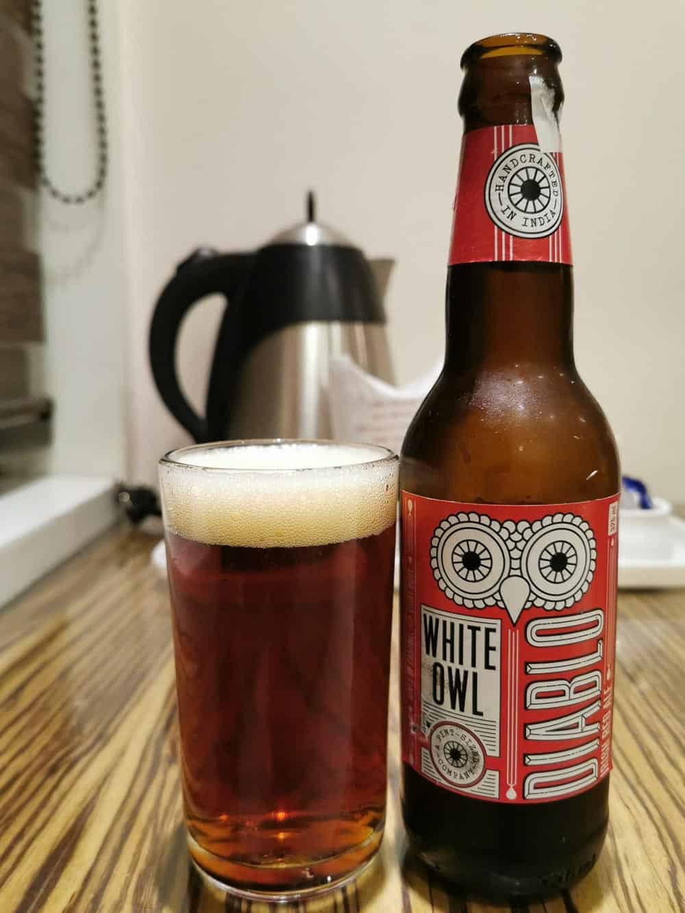 The White Owl Diablo india craft beer