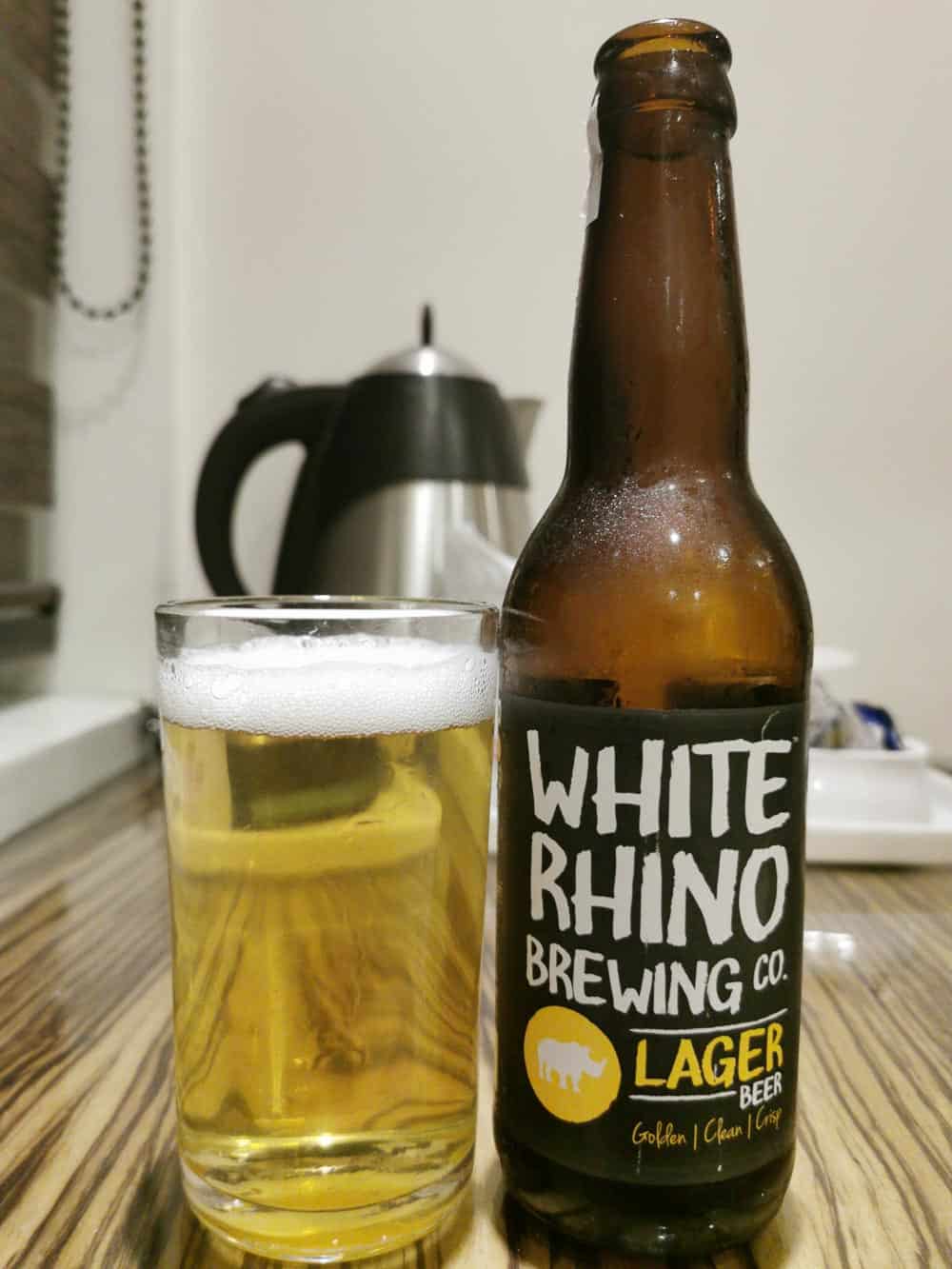 White Rhino Brewing, Lager. india craft beer