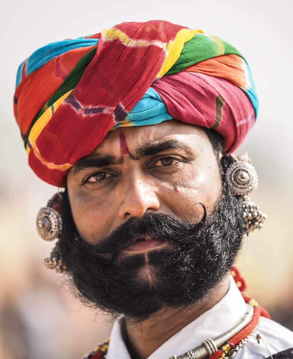 mustache india