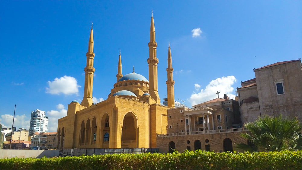 Beirut blute mosque