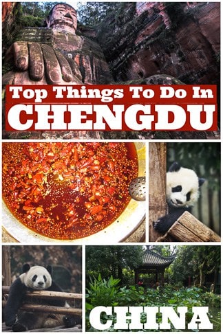 Top Things To do In Chengdu the largest city in Sichuan China