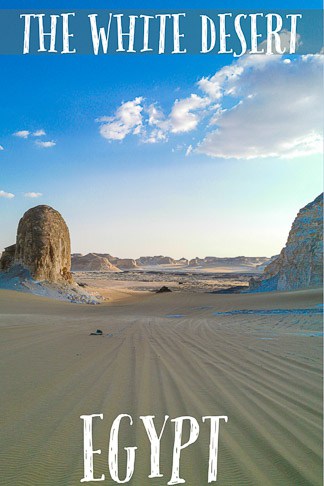 Travel guide to the white and black desert in Egypt