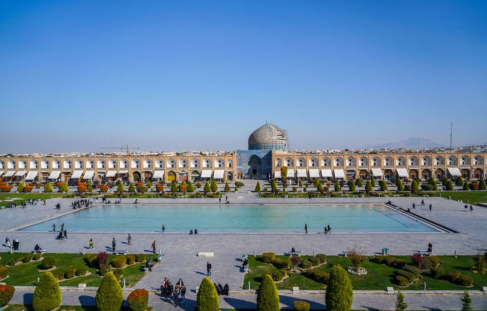 Naqsh-e Jahan Square esfhan iran