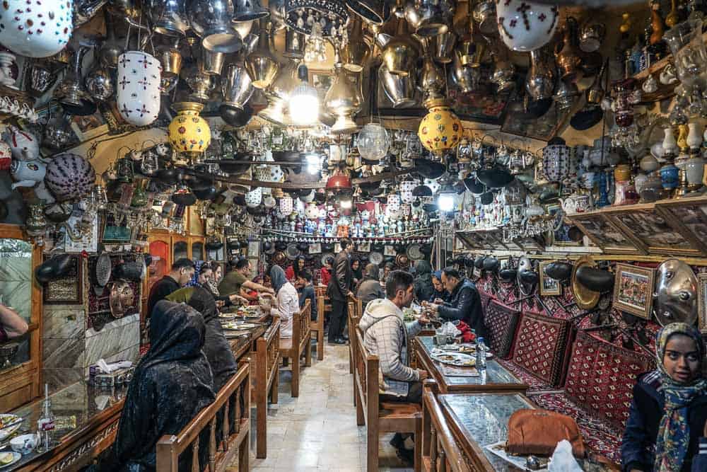 Azadegan cafe esfahan iran