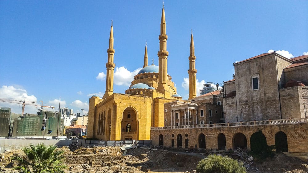 Beirut Blue mosque