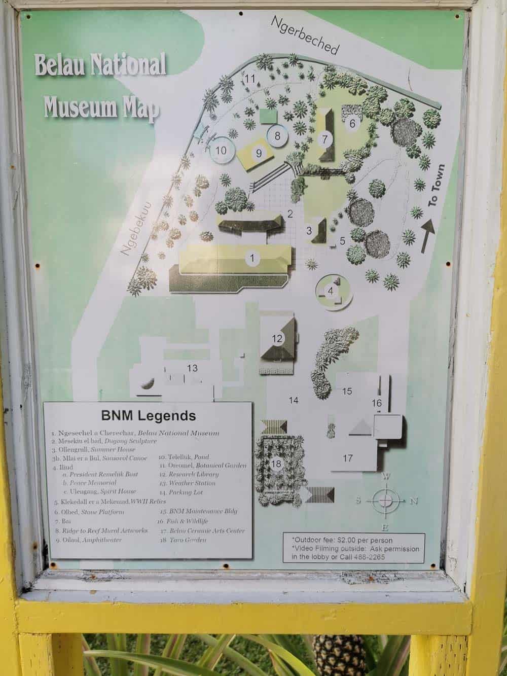 palau museum map