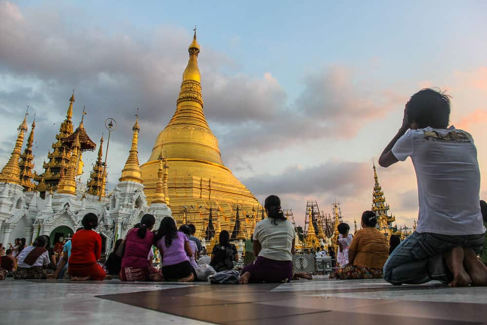 Shwedagon Pagoda yangon myanmar