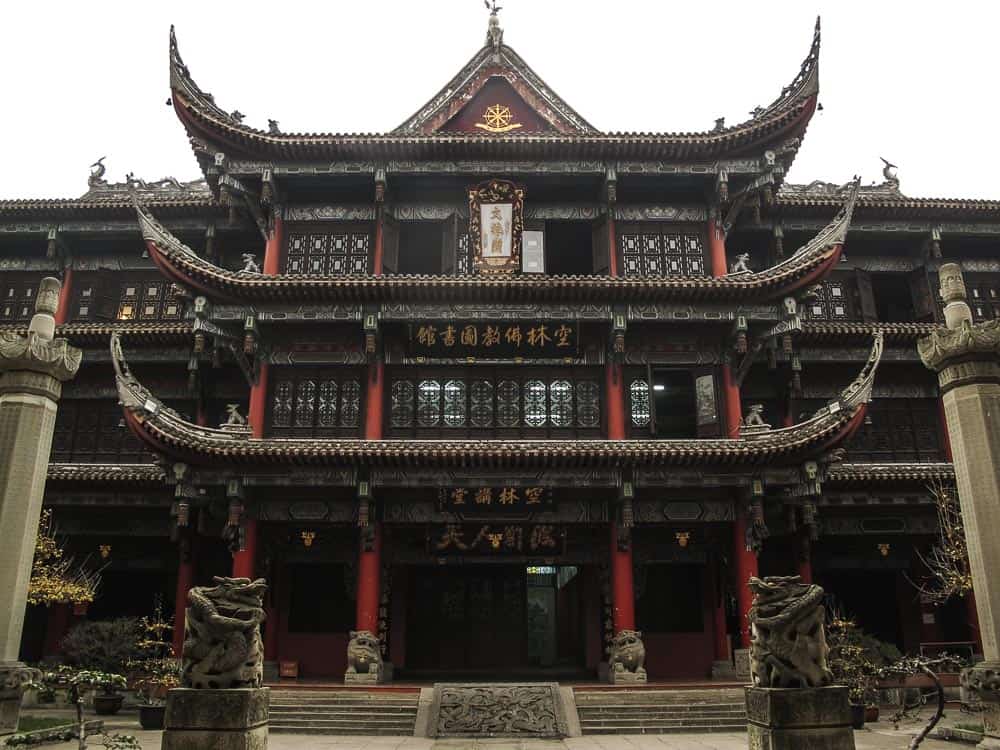 Wenshu Yuan Monastery Chengdu