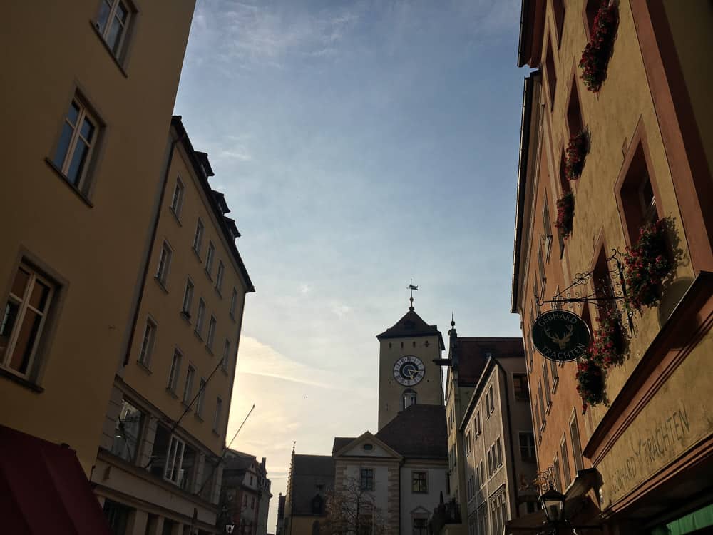 Regensburg old town