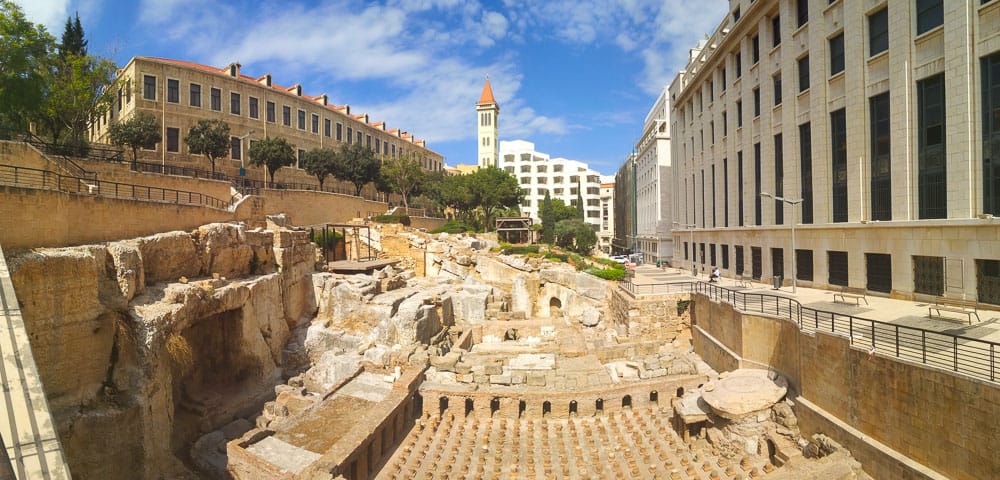 Ancient Roman Baths Beirut