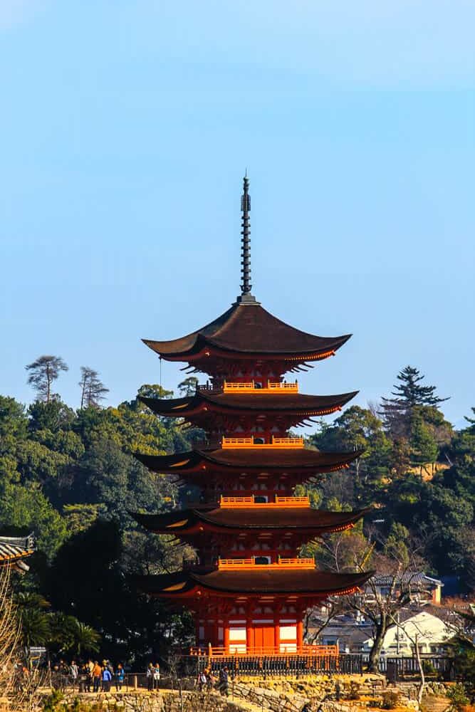 Five-Story Pagoda on Itsukushima