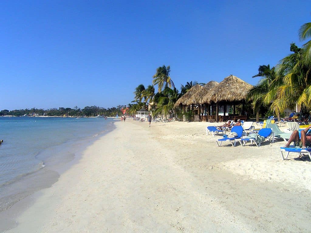 Seven Mile Beach (Negril Beach) Jamaica
