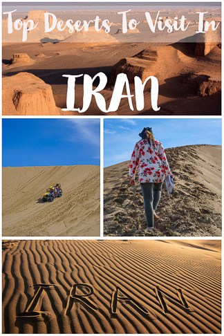 travel guide to the best deserts to visit in iran
