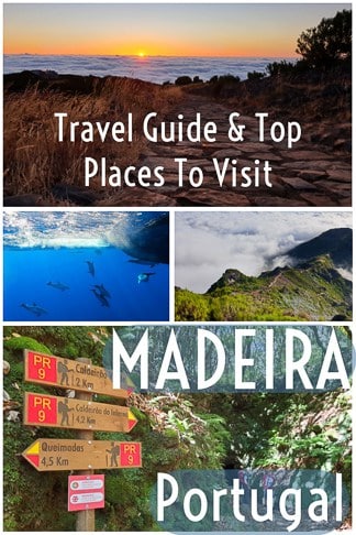 Travel guide for top things and places to visit in Madeira island, Portugal