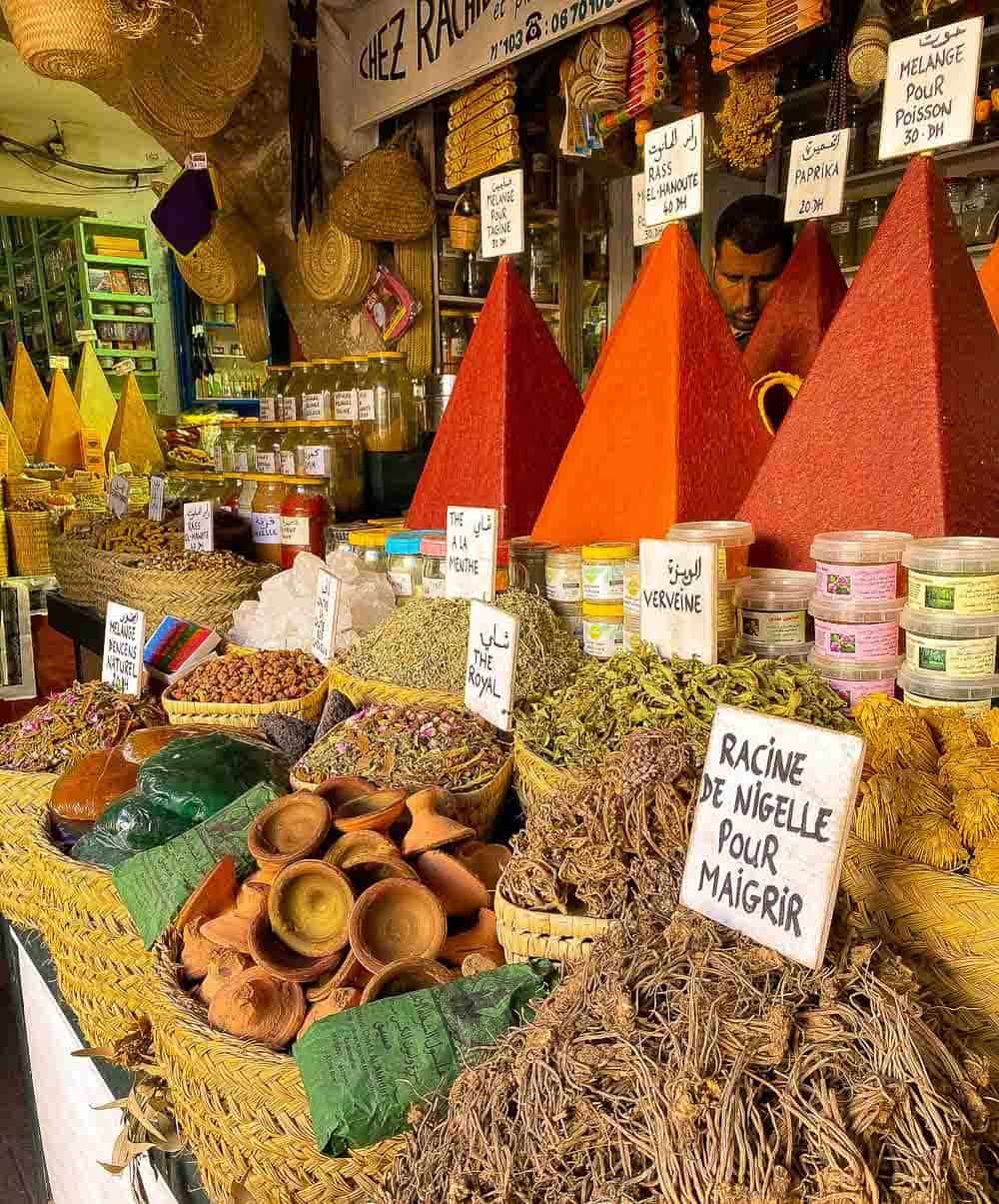 Essaouira - spice souk Morocco