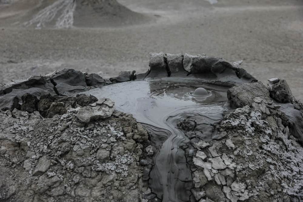 Mud Volcanoes at Gobustan National Park