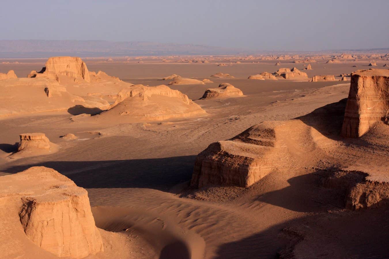 The iran Lut desert