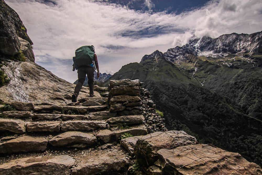 nepal hiking
