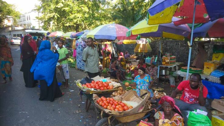 Volo-Volo market Moheli Comoros