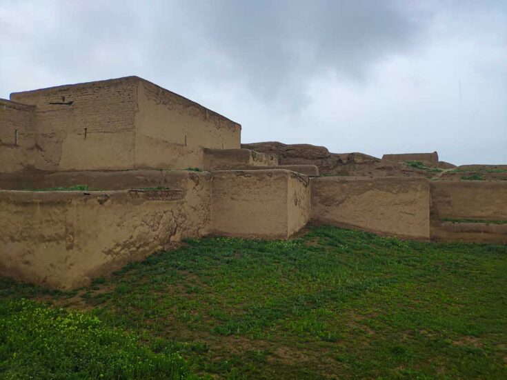 The ancient Nissa Ruins Turkmenistan