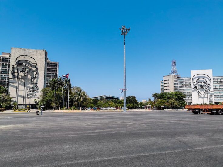The Revolution Square Havana cuba