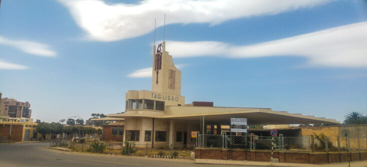 Fiat Tagliero Building asmara eritrea