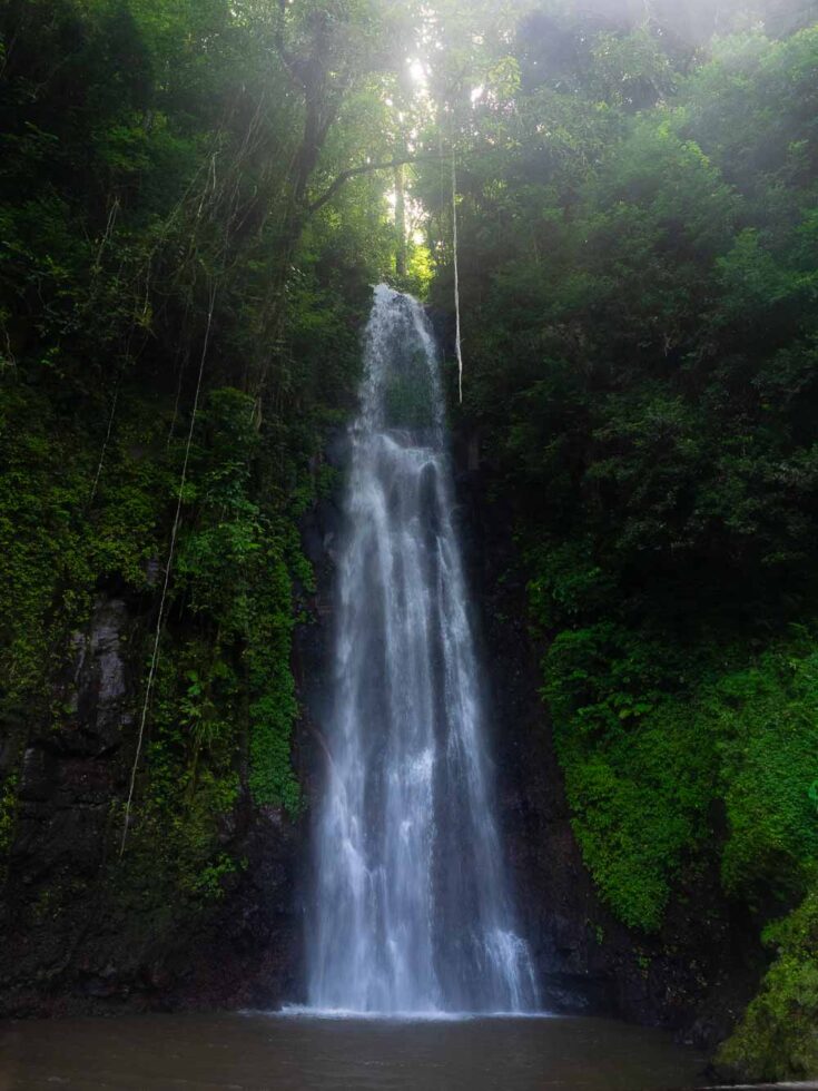 Cataratas da São Nicolau waterfall sao tome