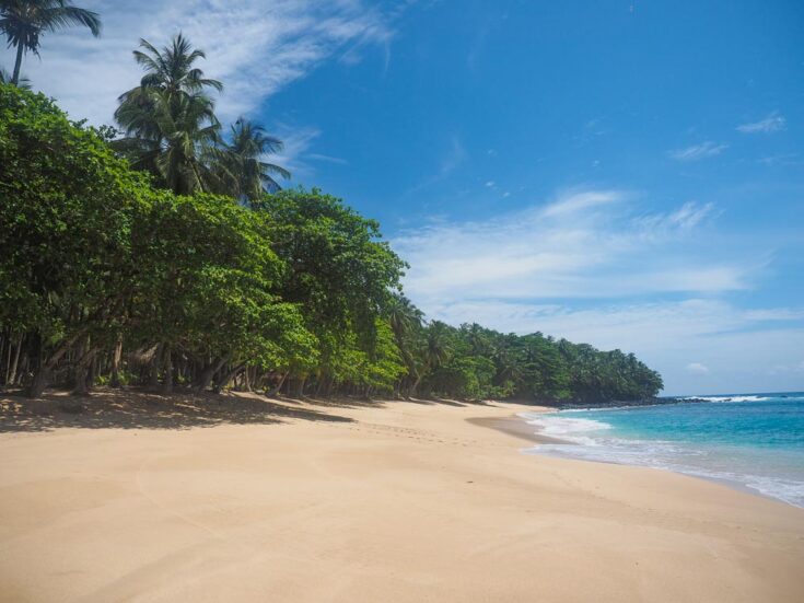 Sao Tome beach africa